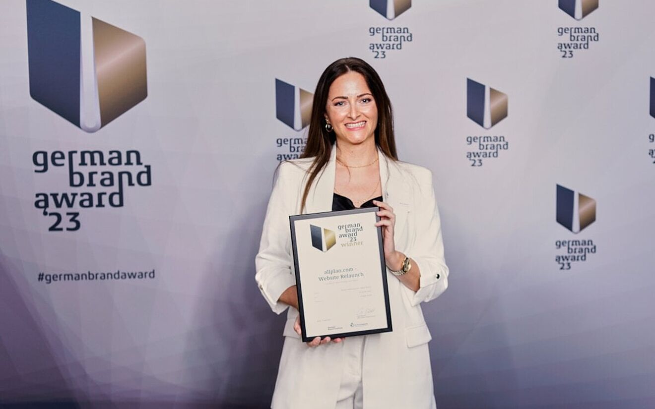 allplan.com: Relaunch receives German Brand Award 2023
