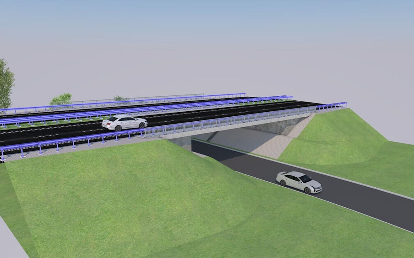 Autobahn Südbayern Projektvorlage: BIM-konforme Planung von Ingenieurbauwerken