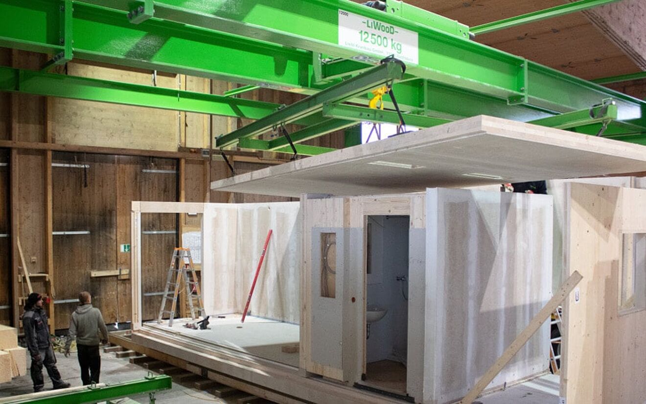 Bautrend: Nachverdichtung mit Holzmodulen