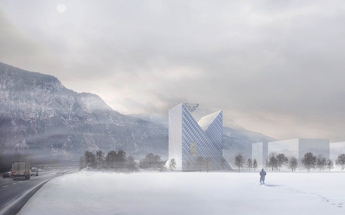 Dynafit Headquarter: Pyramiden in Oberbayern