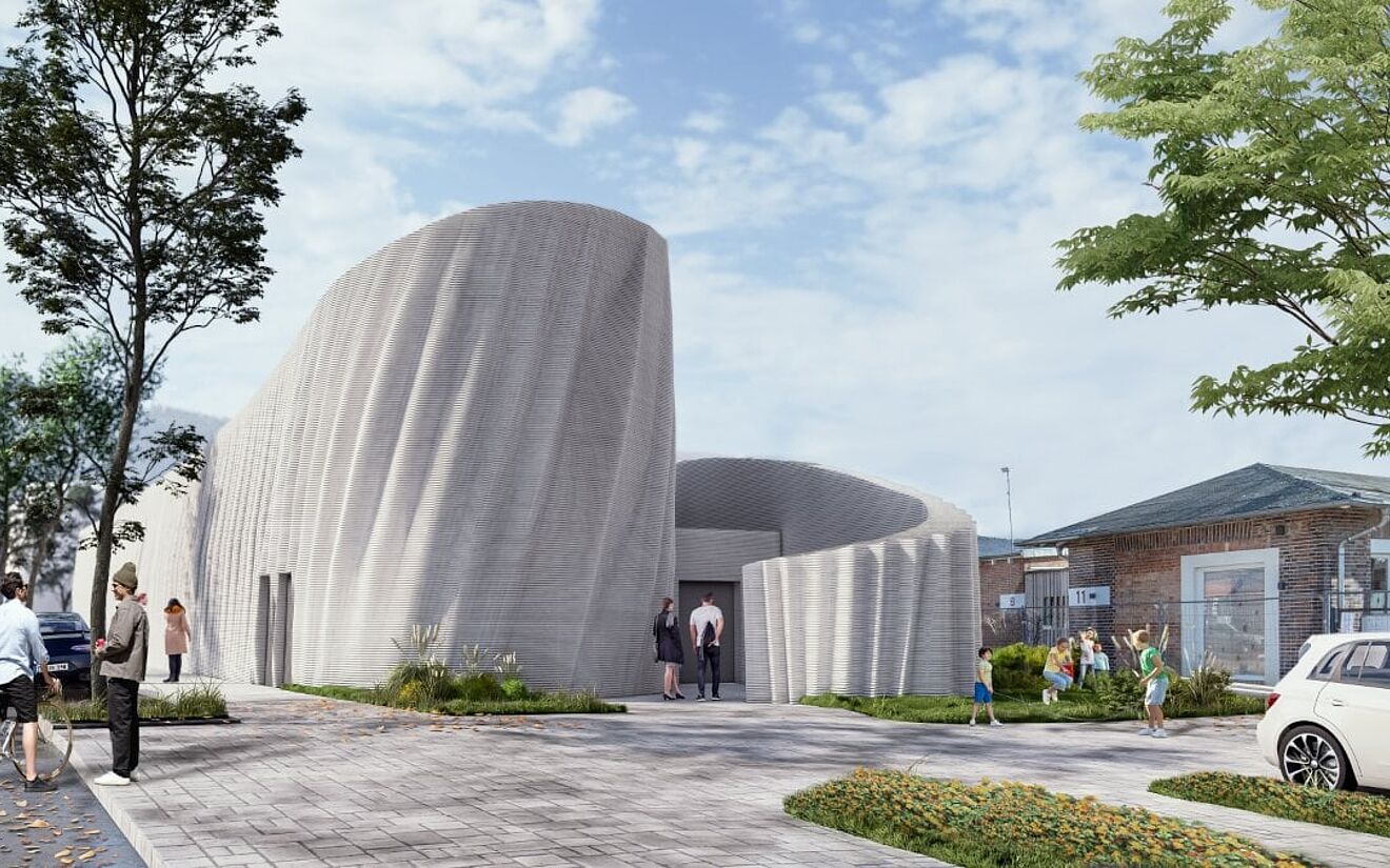 Server Hotel Heidelberg: 3D Printing Meets Industrial Building for the First Time