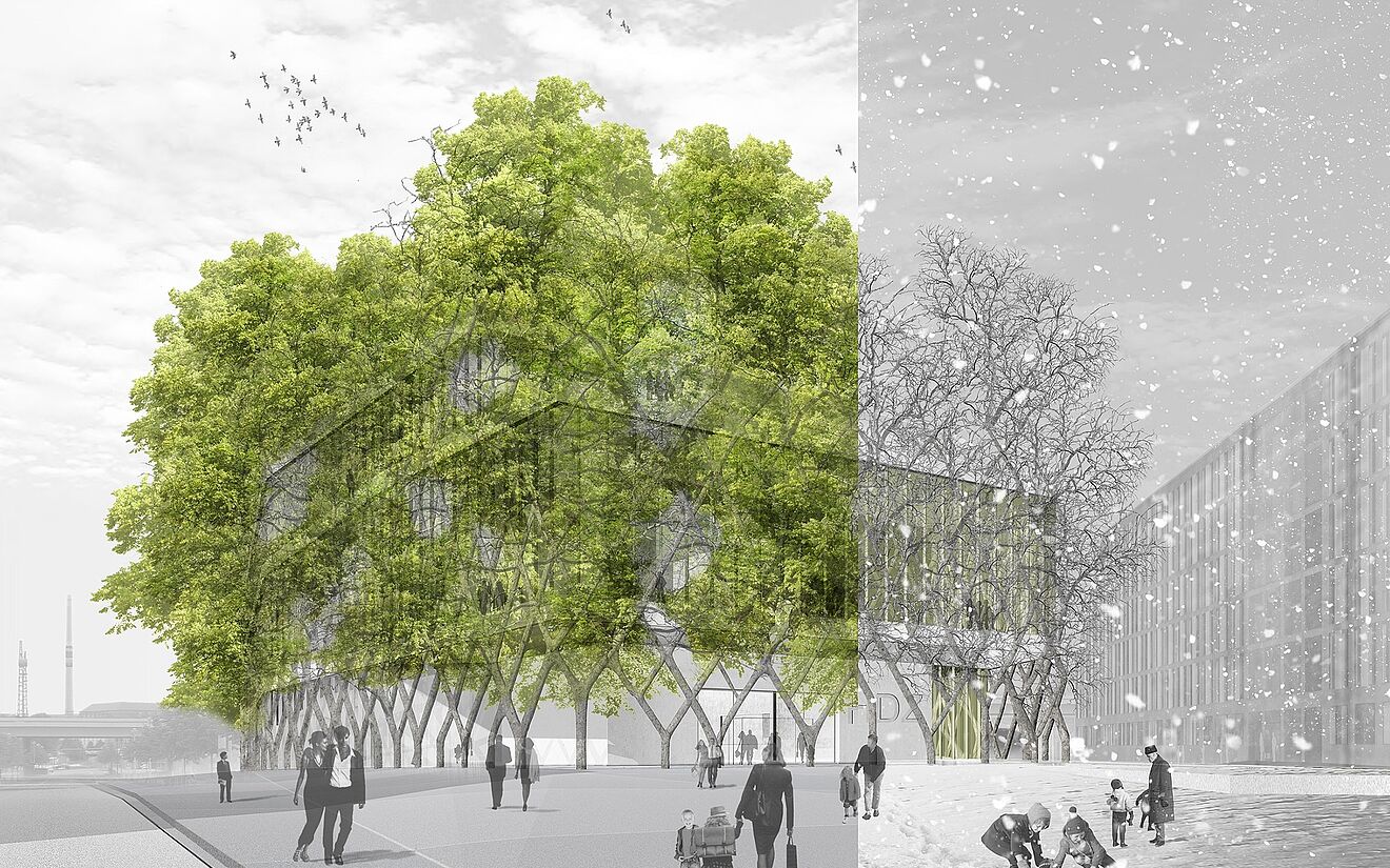 Competition entry "Haus der Zukunft Berlin"