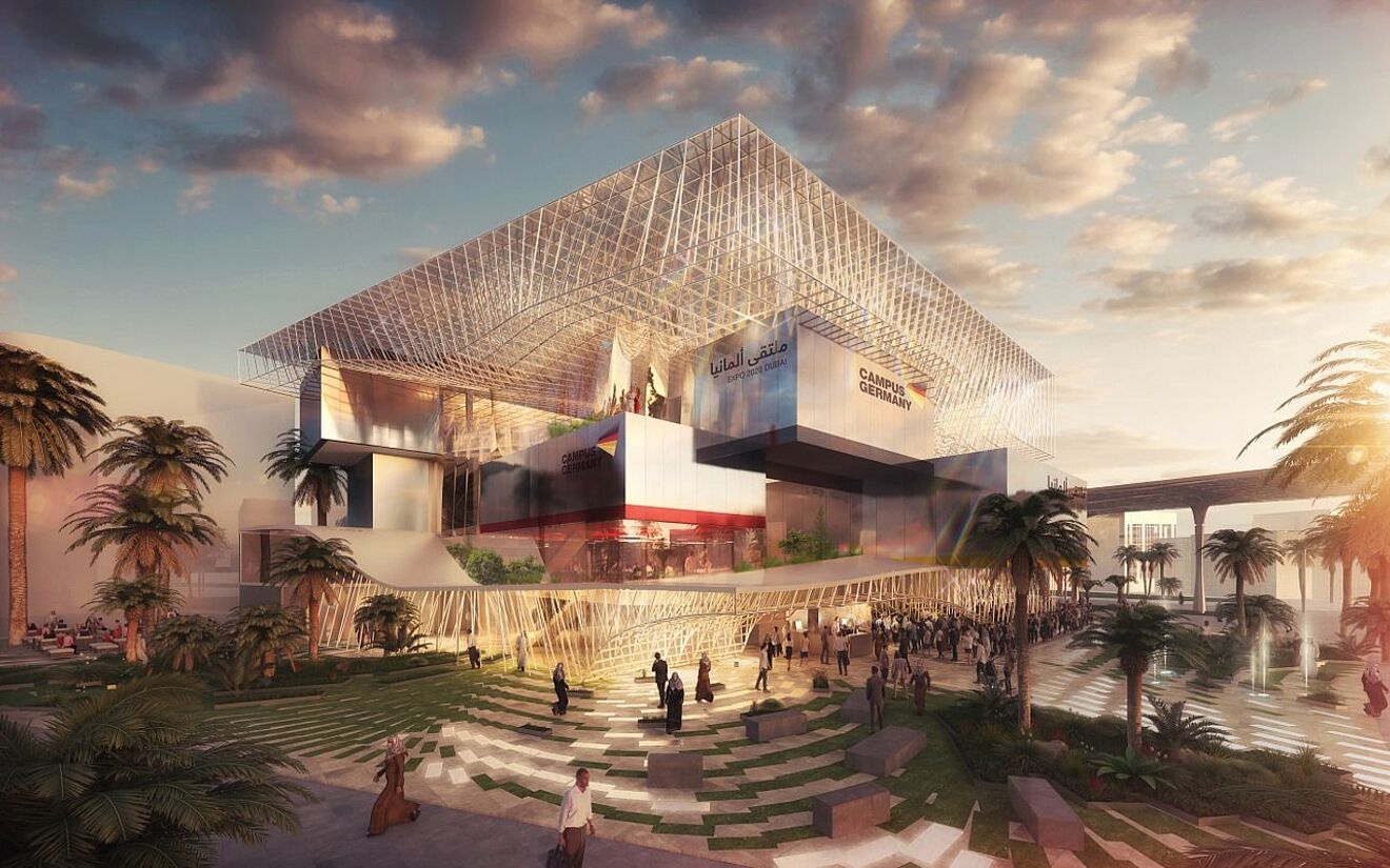 Nachhaltig und verbindend: Der Deutsche Pavillon auf der Expo 2020