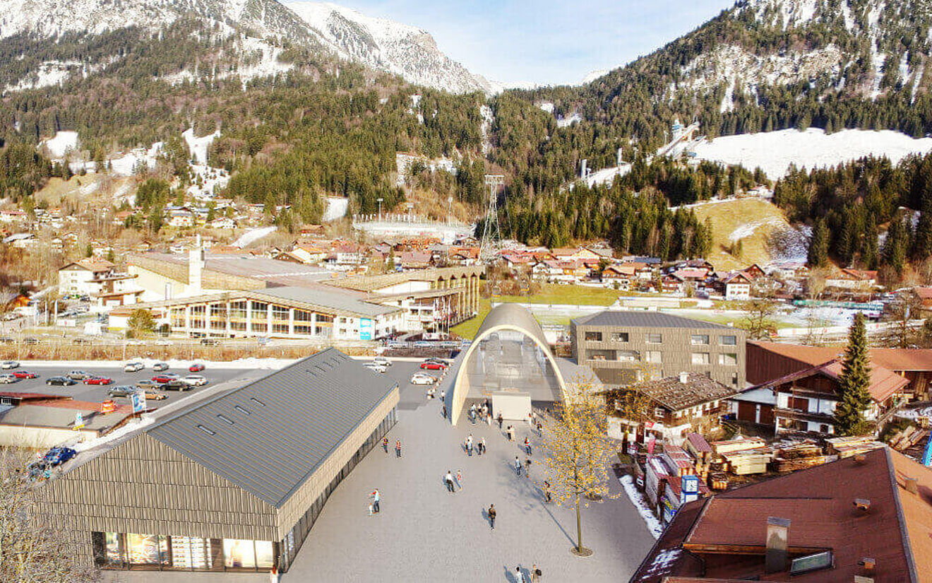 Ansprechende Architektur für alpine Infrastruktur