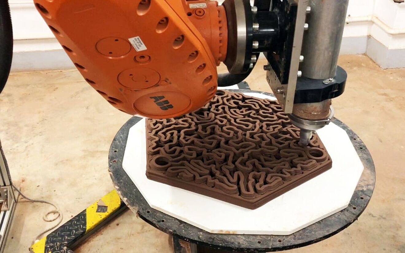 3D-printed clay bricks: a new home for corals
