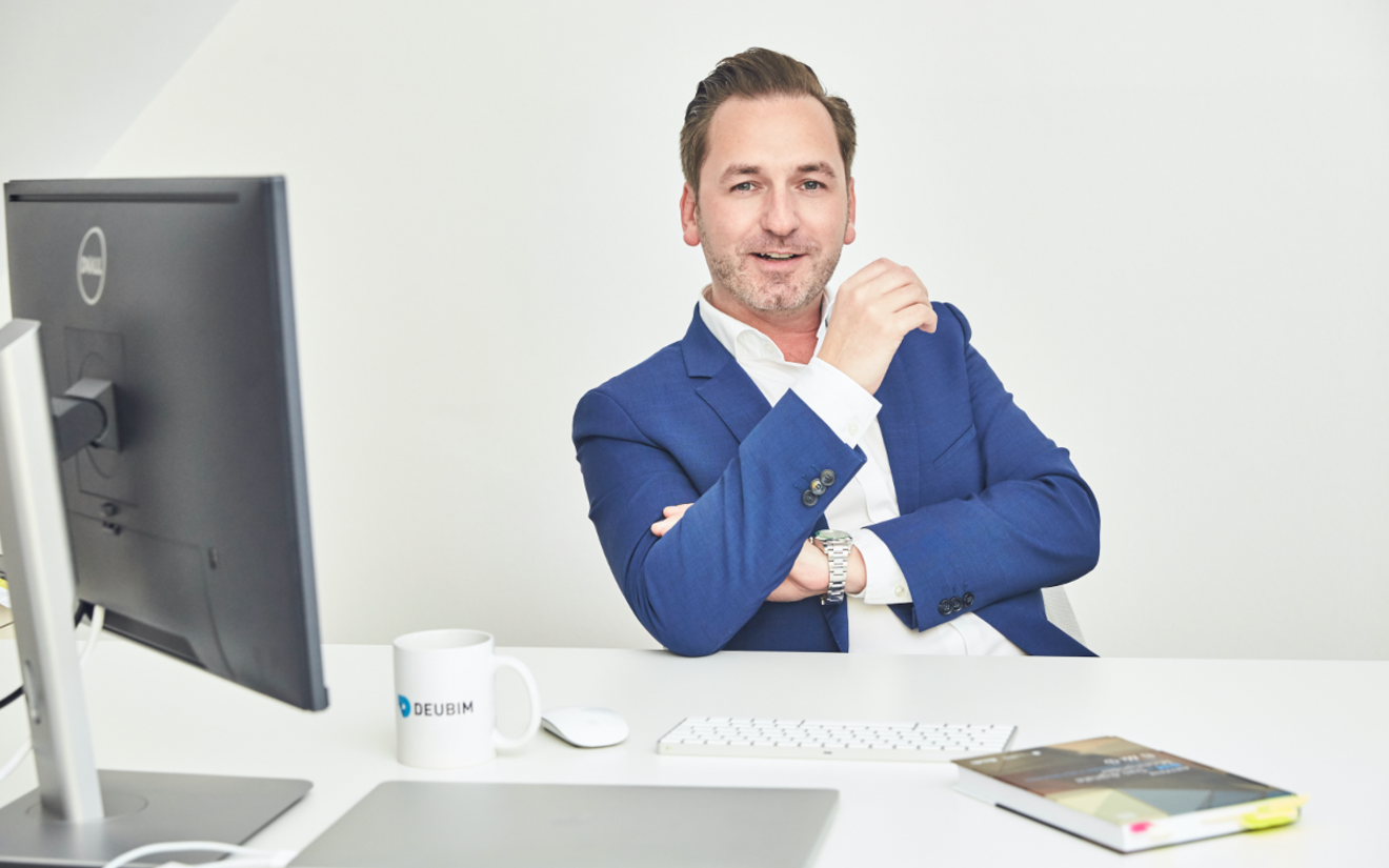 © DEUBIM; André Pilling, Architekt und Unternehmer Der BIM-Missionar: André Pilling (DEUBIM)