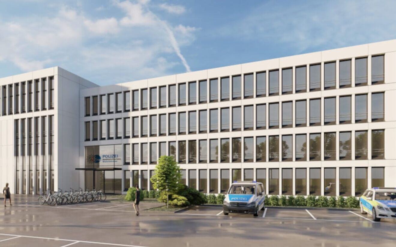 Kreispolizeibehörde in Bergheim: Perfekter Projektverlauf dank BIM