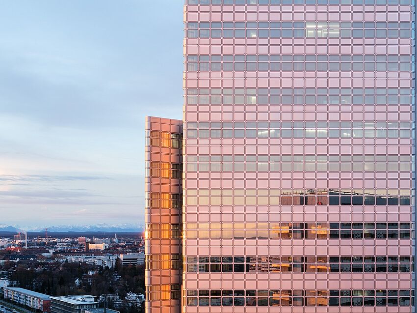 HVB-Tower, München, Außenansicht