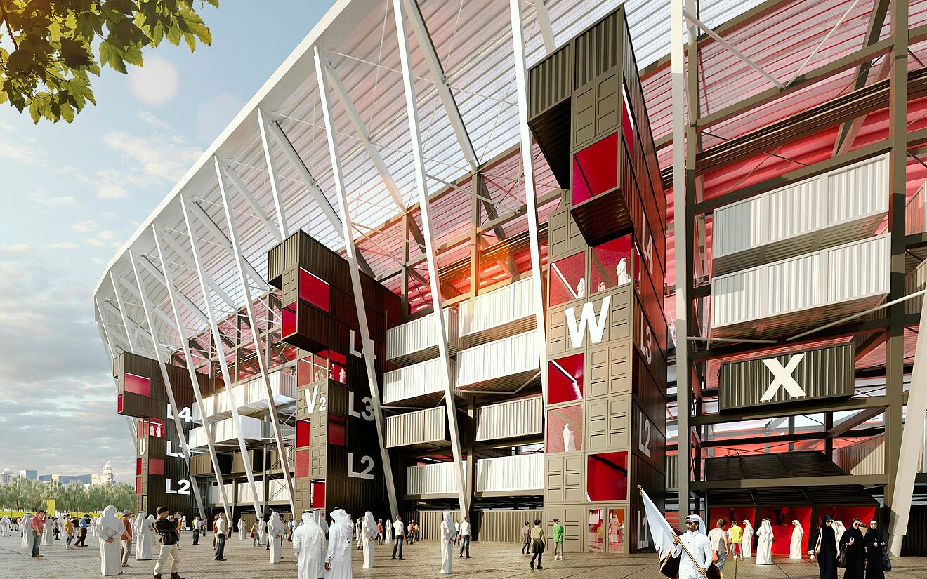 Ras Abu Aboud Stadion in Katar