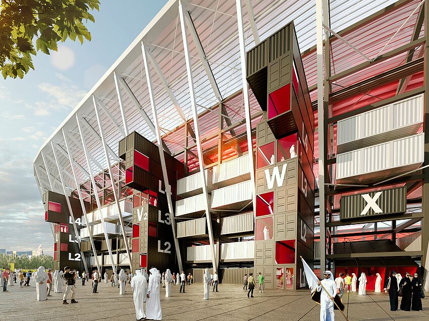 Ras Abu Aboud Stadion in Katar