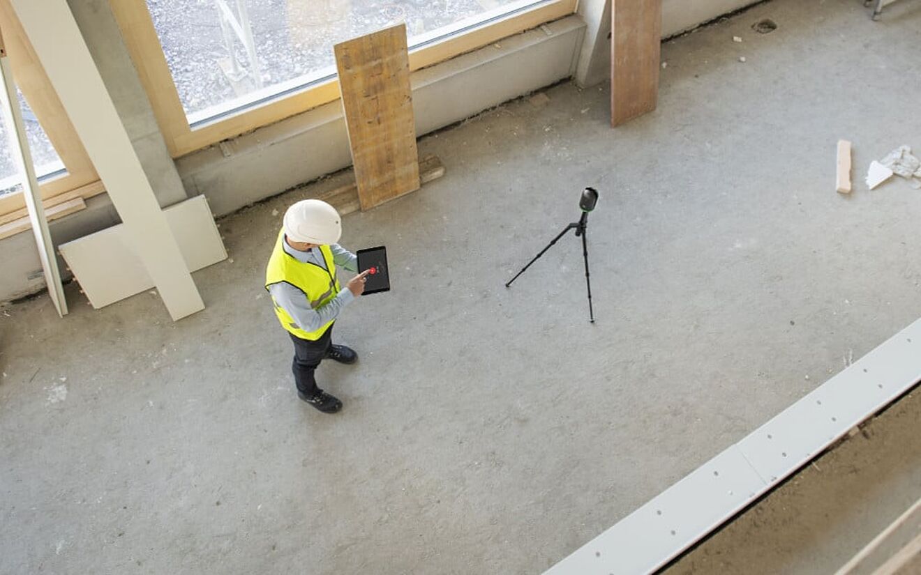 Scan2Allplan: Vom handlichen Laserscan zum BIM-Modell