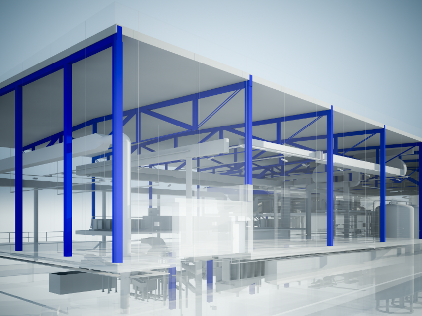 Successful project coordination in plant construction with Allplan Bimplus