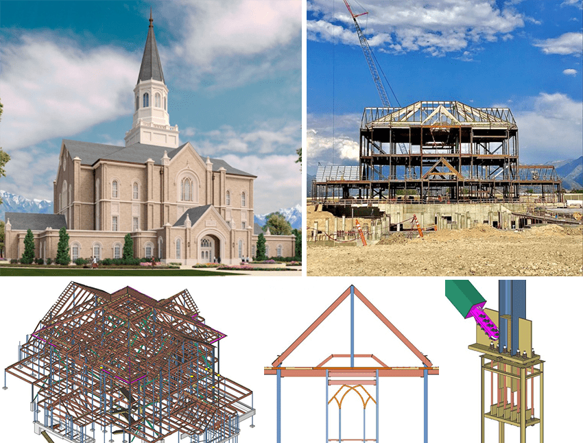 Taylorsville Utah Temple by Mold-Tek Technologies